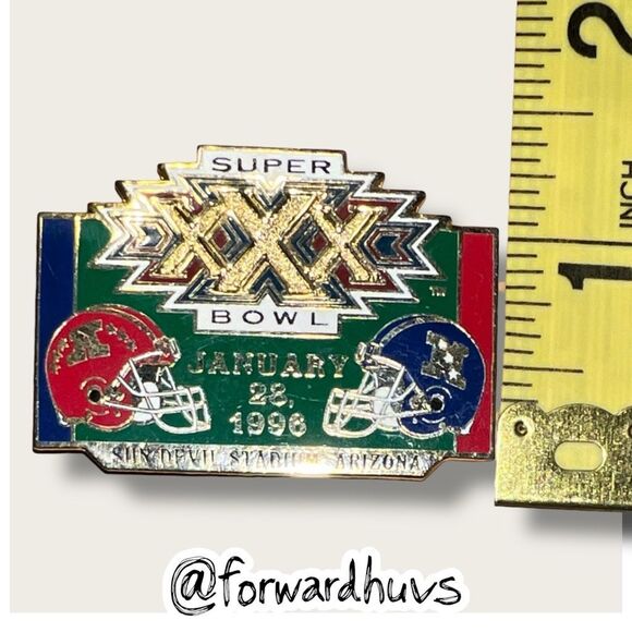 Super Bowl XXX Commemorative Pin – January 28, 1996 - Picture 8 of 9